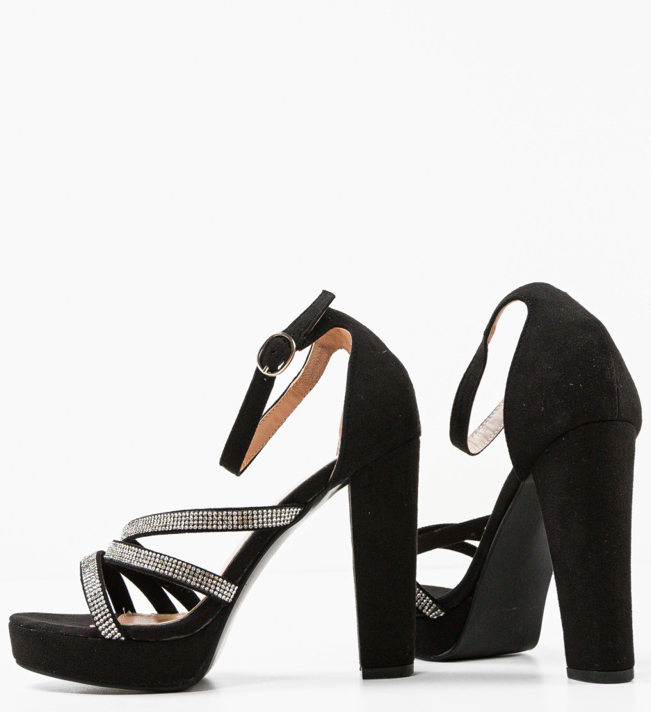 Sandale Dragons Negre | Eleganță Asigurată - imagine 6