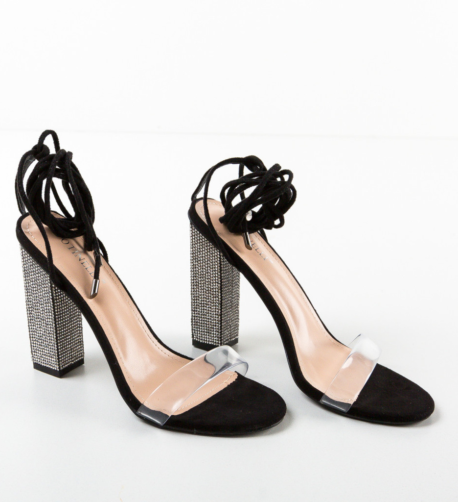 Sandale Starta Negre - Eleganță și Stil - imagine 6