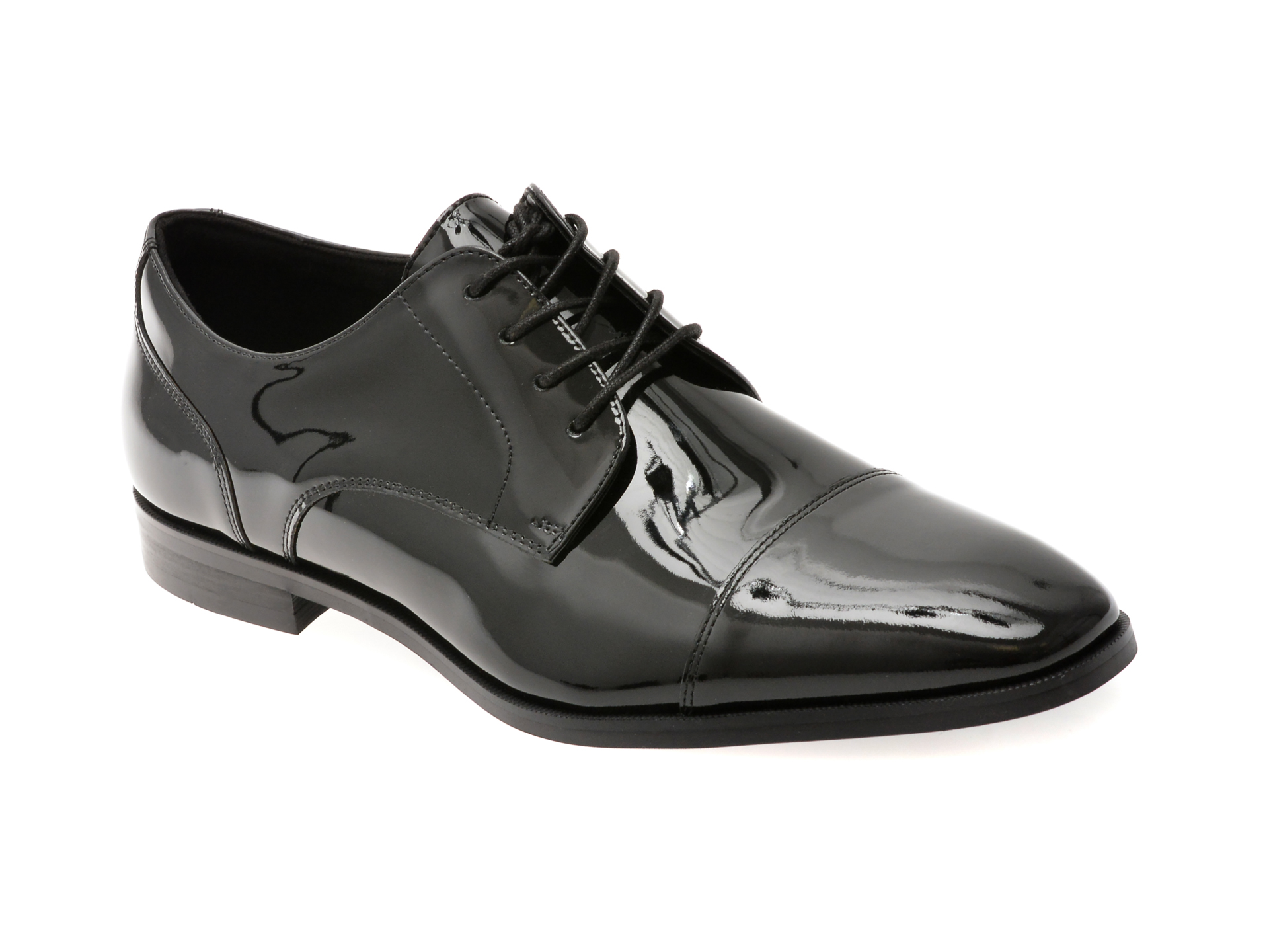 Pantofi ALDO CALLAHAN negri din piele lacuită