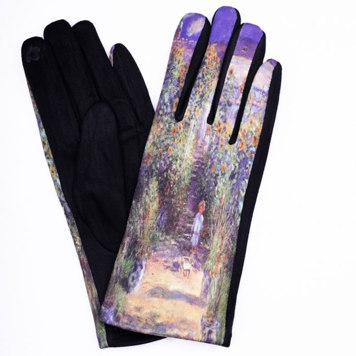 Manusi Dama Imprimate Touchscreen | Shopika - imagine 1