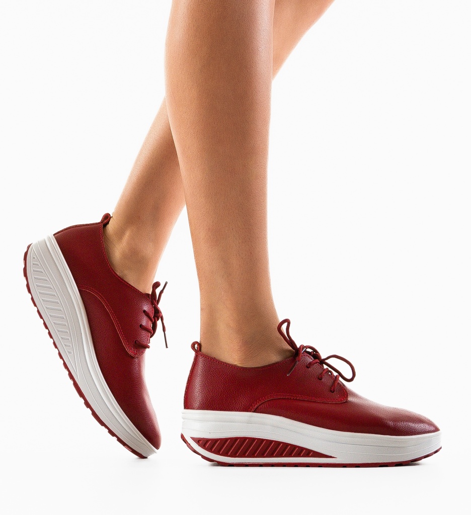 Pantofi Casual Kleak Rosii | Confort & Stil