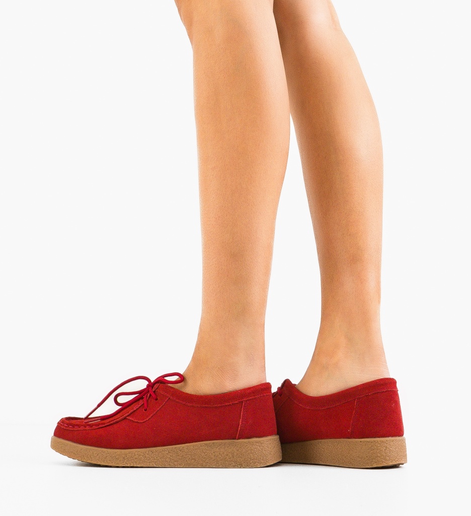 Pantofi Casual Neca Rosii 2 - Confort și Stil