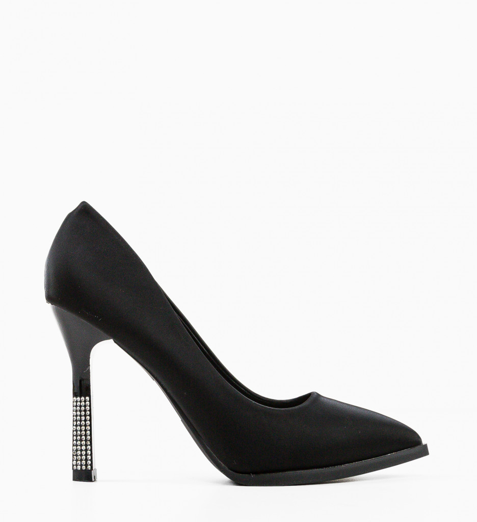 Pantofi cu Toc Sadeas Negri - Eleganță Pură - imagine 4