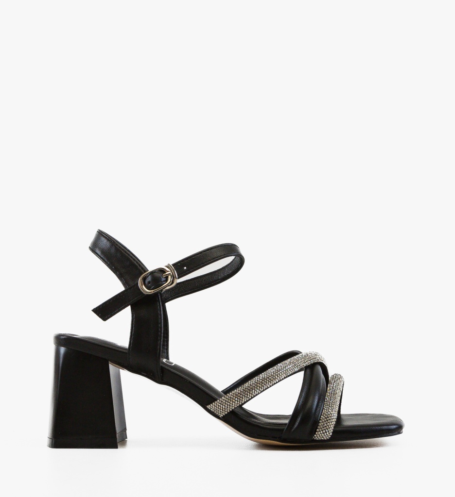 Sandale Dama Frysy Negre 2 - Eleganță și Confort - imagine 6