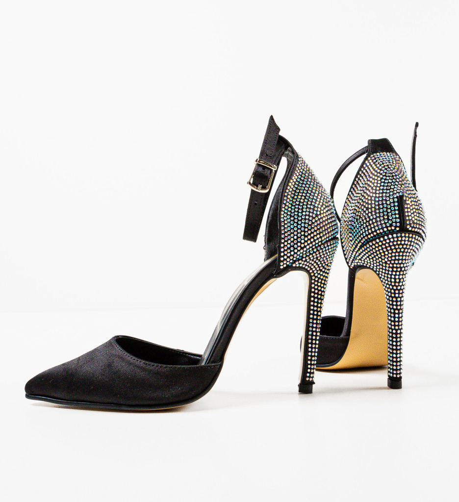 Pantofi Dama Uzinan Negri | Toc Elegant - imagine 7