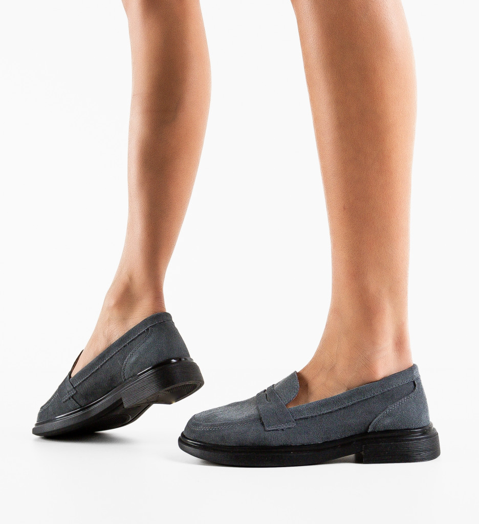Pantofi Casual Butler Gri - Confort si Stil