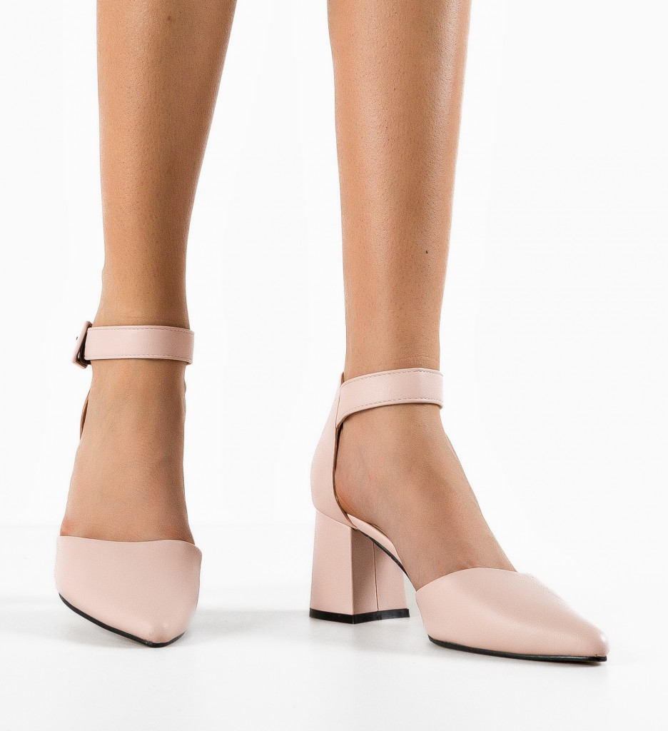 Pantofi Avitus Roz | Stil și Eleganță - imagine 3