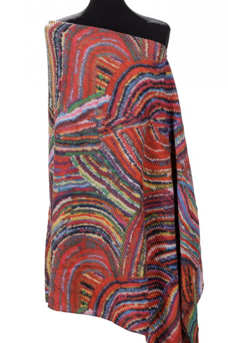 Eșarfă Shopika Casmir Plisată 190cm