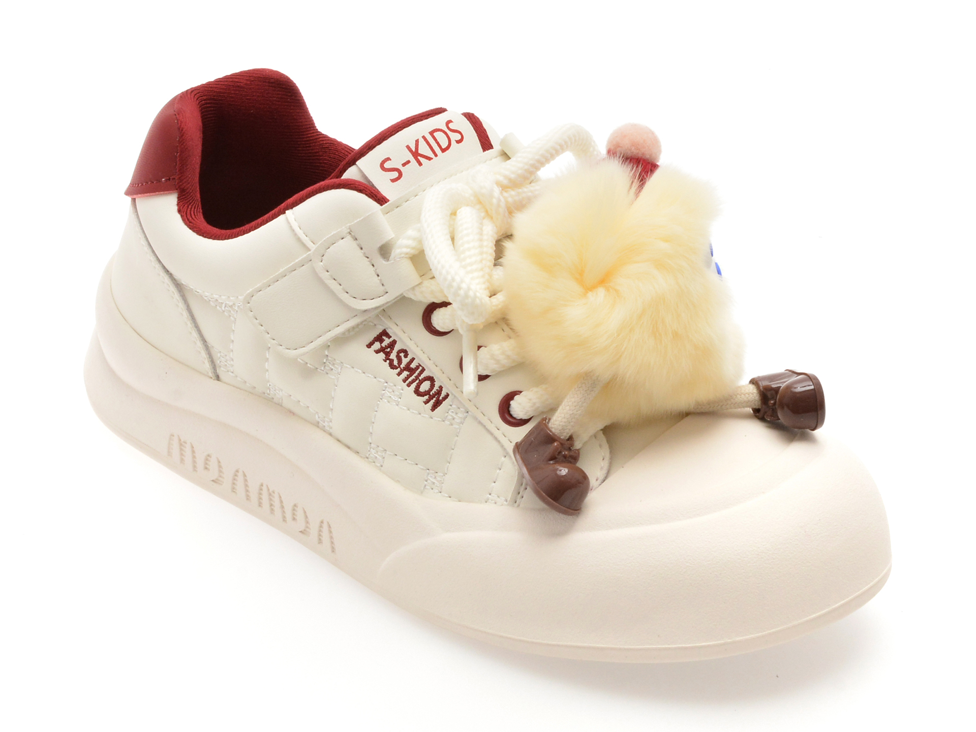 Selection Kids Pantofi Sport Piele Ecologică Alb