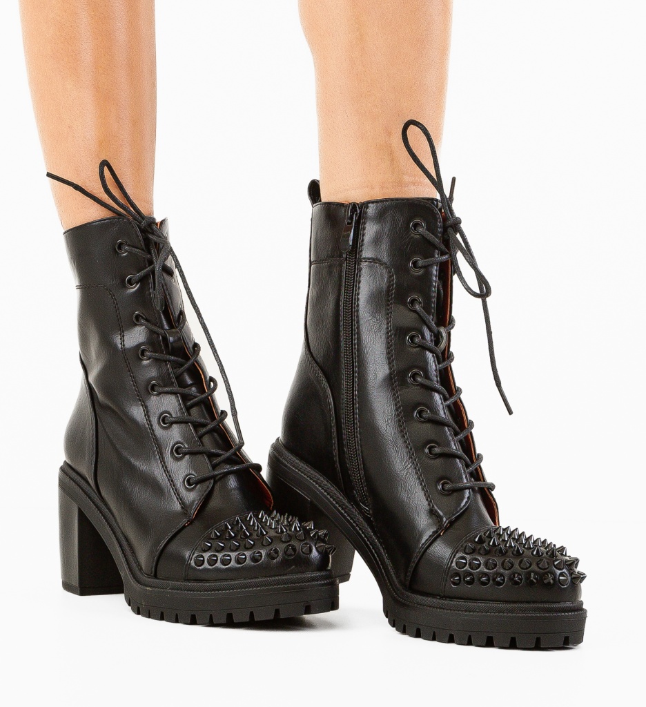 Botine Coelho Negre | Eleganță și Confort