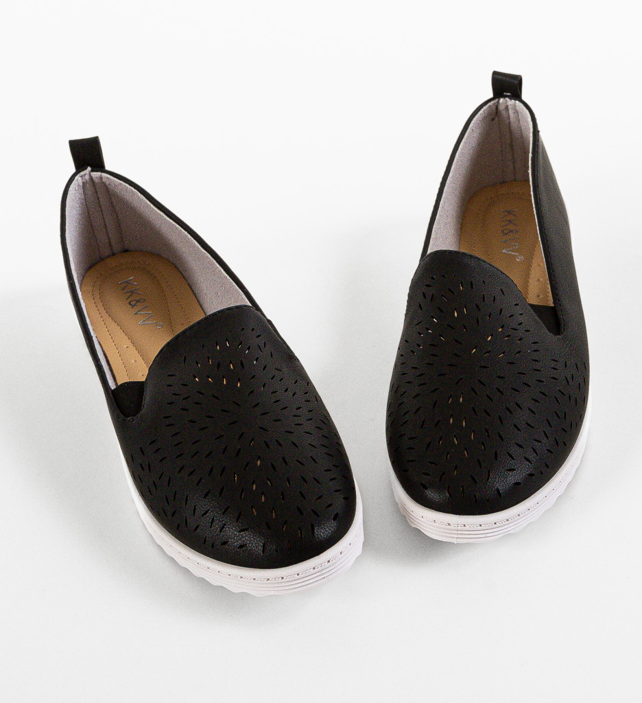 Espadrile Botra Negre - Confort și Stil Casual - imagine 6