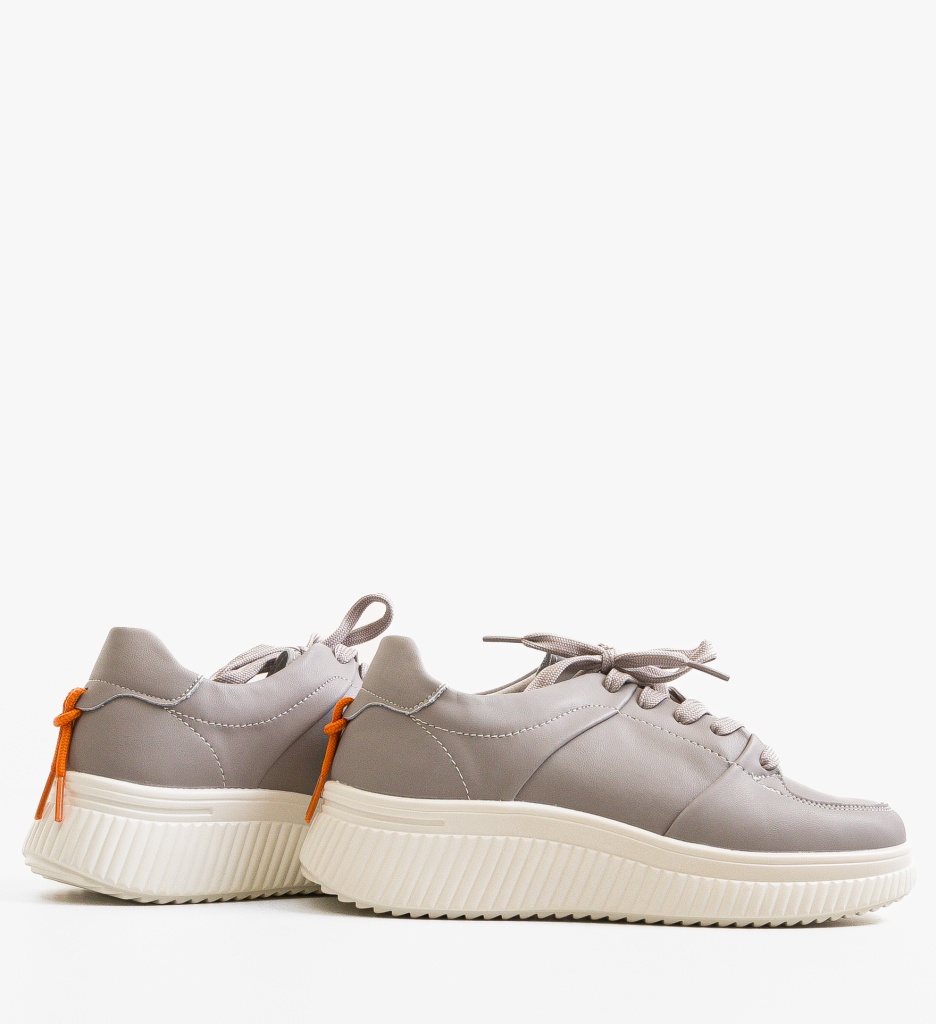Sneakers Dama Honney Gri - Confort Asigurat - imagine 6