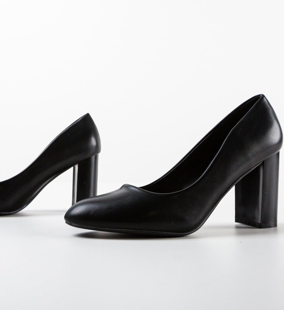Pantofi dama Buxton Negri | Eleganță Clasică - imagine 6