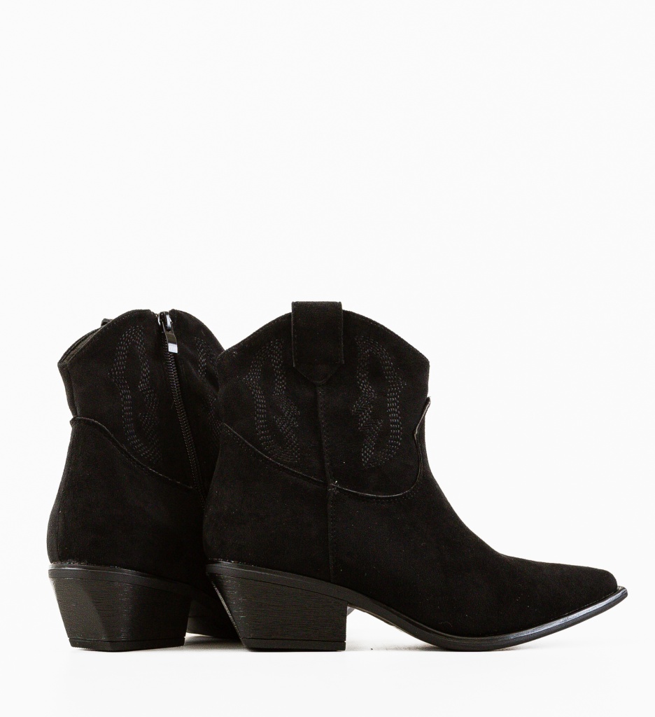 Botine Dama Kaoru Negre | Stil și Confort - imagine 4
