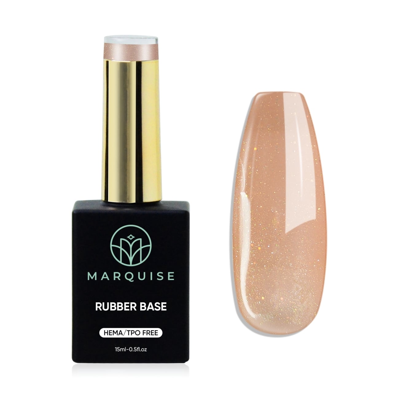 Rubber Base HEMA/TPO FREE Shimmer CBB117 - 15 ml Picadili