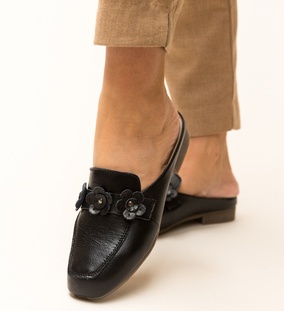 Saboti Vegas Negri - Confort Casual Elegant - imagine 2