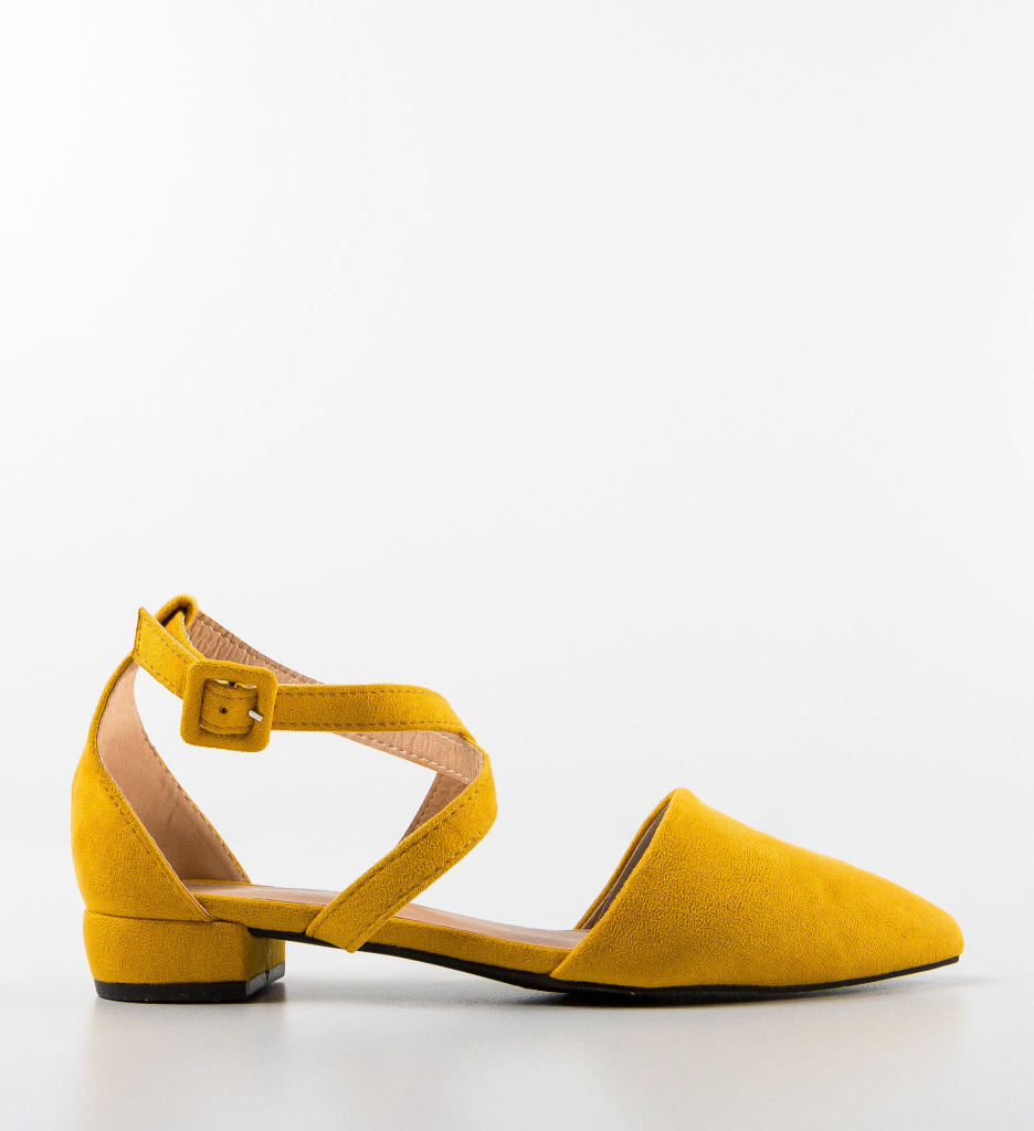 Balerini Dama Ewen Galbeni | Confort Zilnic - imagine 5