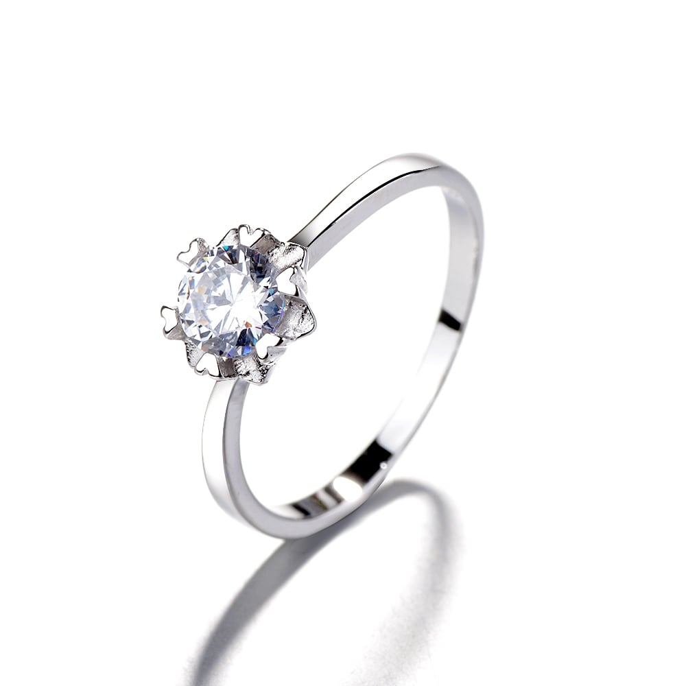 Inel Argint Elegant Delis cu Piatra | JW1391