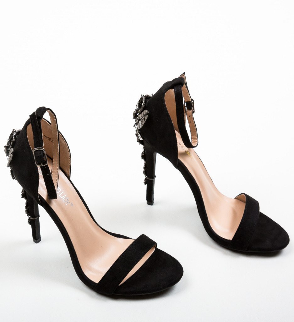 Sandale Bradfo Negre | Eleganță și Stil - imagine 4