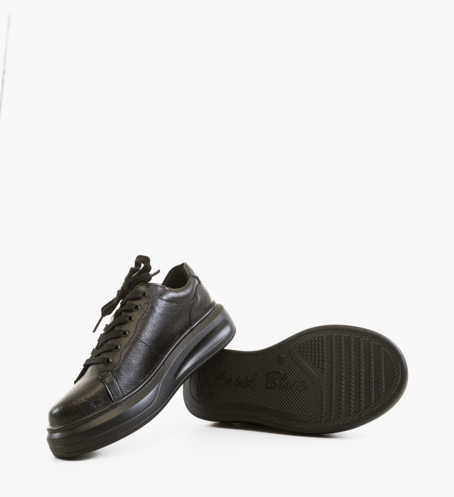 Sneakers Dama Abbe Negru - Stil si Confort - imagine 8
