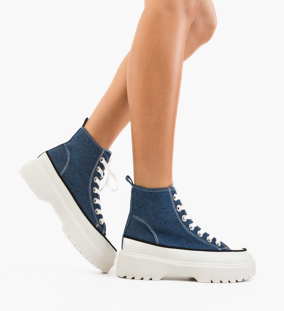 Pantofi Sport Lauren Albastri - Confort Max - imagine 2