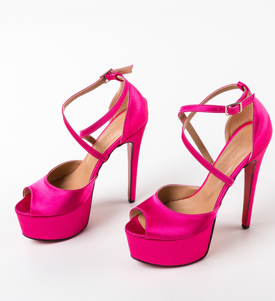 Sandale Opega Fuchsia - Eleganță și Stil - imagine 5