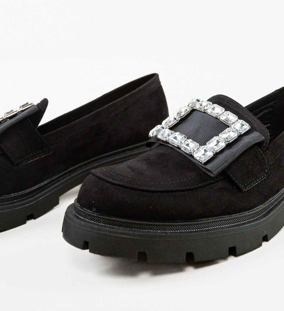 Pantofi Casual Dama Tageb Negri - Confort și Stil - imagine 7
