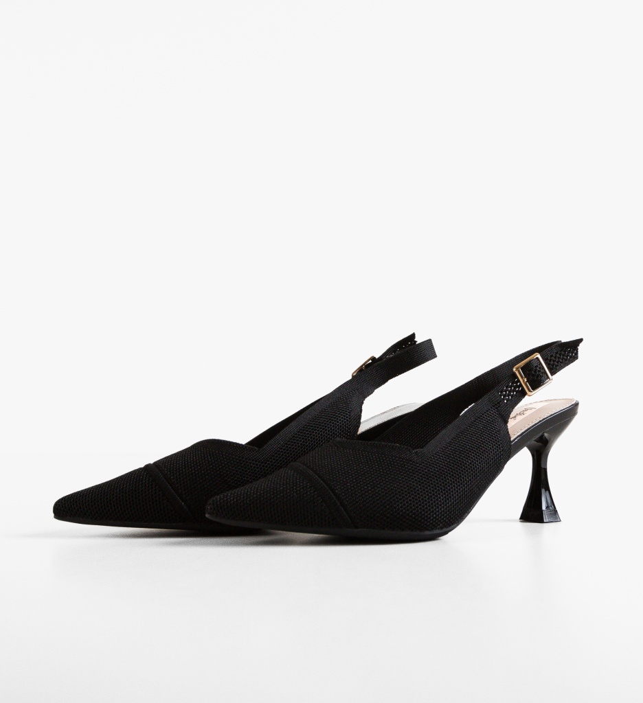 Pantofi cu Toc Aadam Negri - Eleganță Maximă - imagine 4