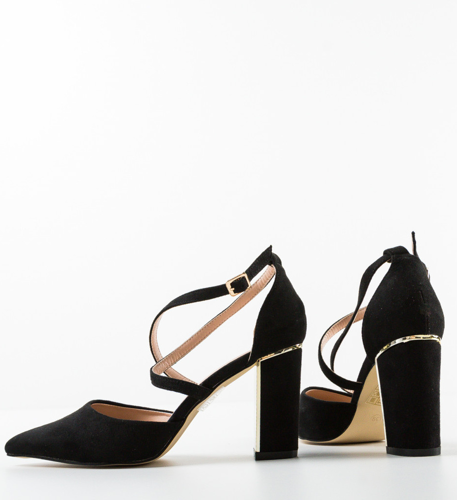 Pantofi Murphy Negri | Eleganță și Stil - imagine 4