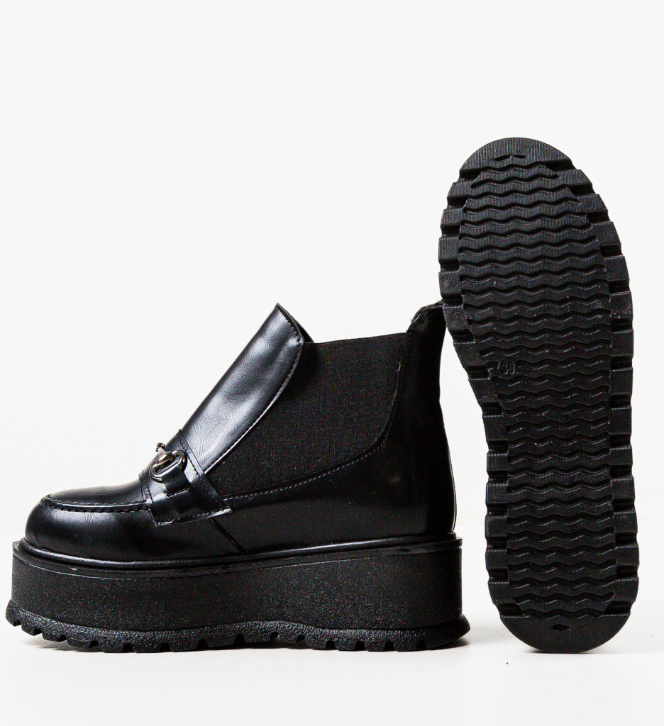 Ghete Dama Samir Negre 2 - Stil si Confort - imagine 7