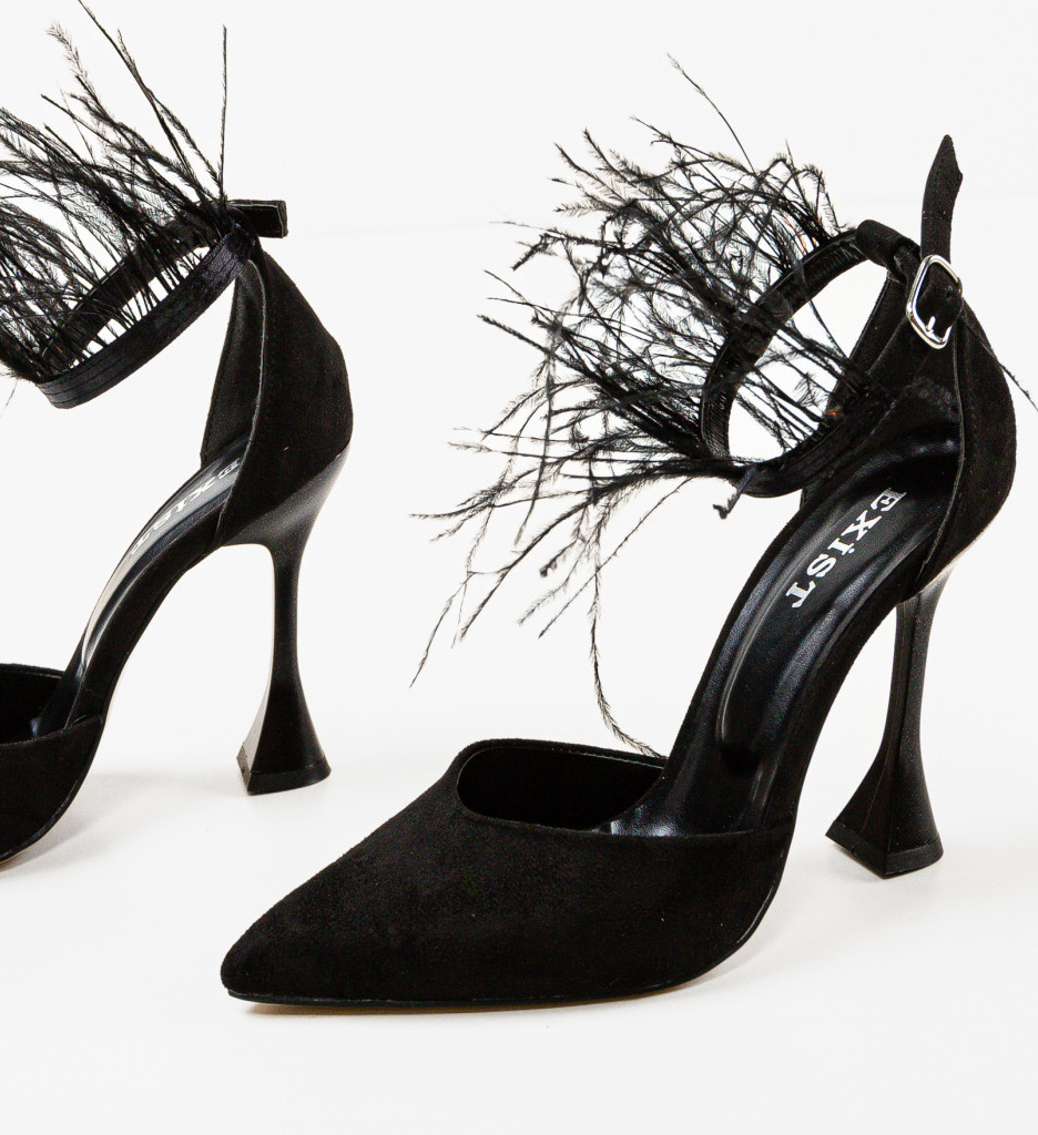 Pantofi Eratyn Negri - Eleganță și Stil - imagine 6
