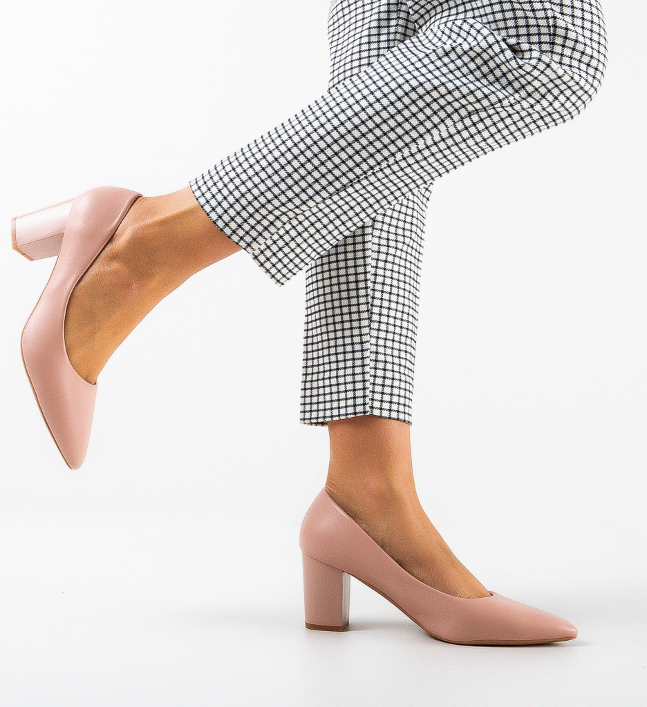 Pantofi Dama Boyleb Roz - Eleganță și Stil - imagine 3