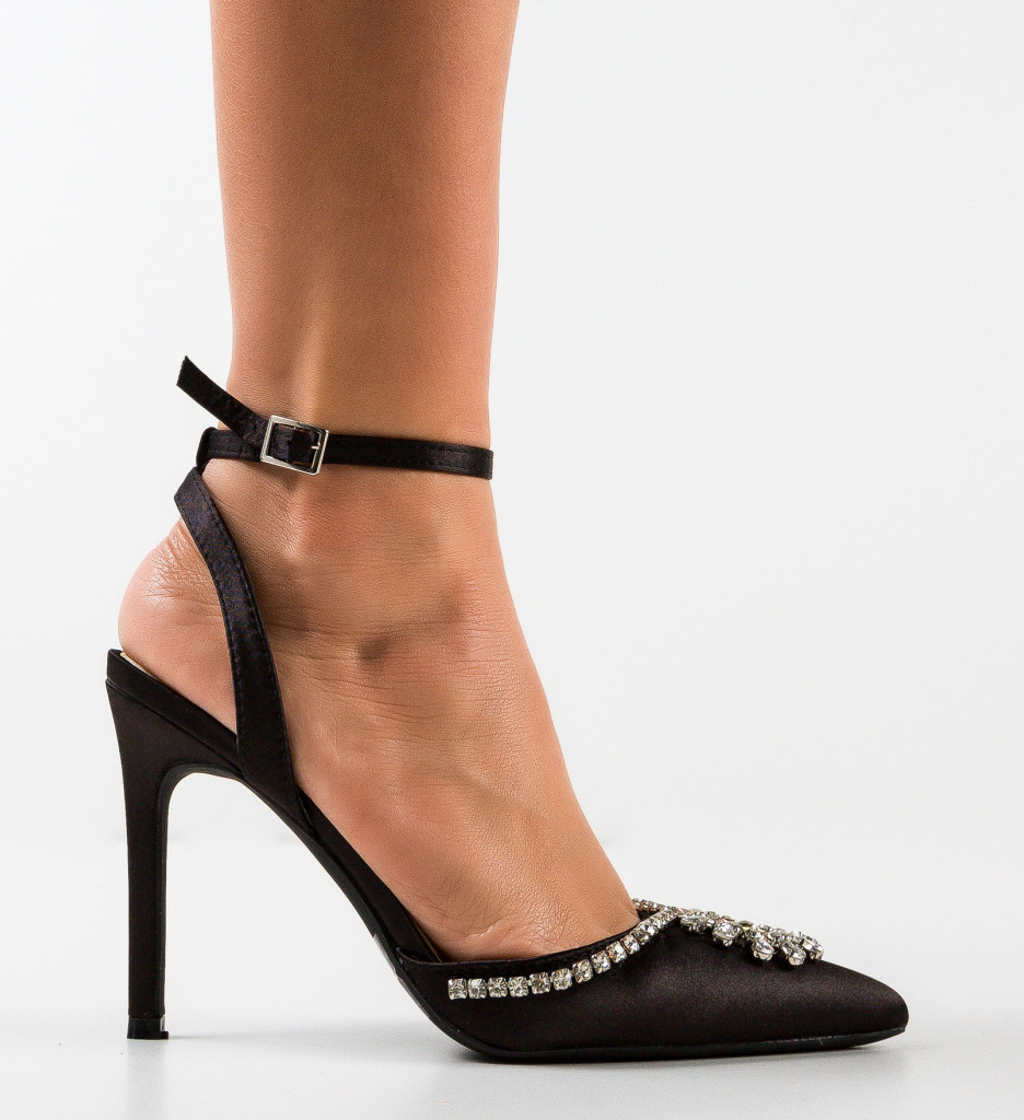 Pantofi Dama Kaitlyn Negri Eleganți - imagine 5