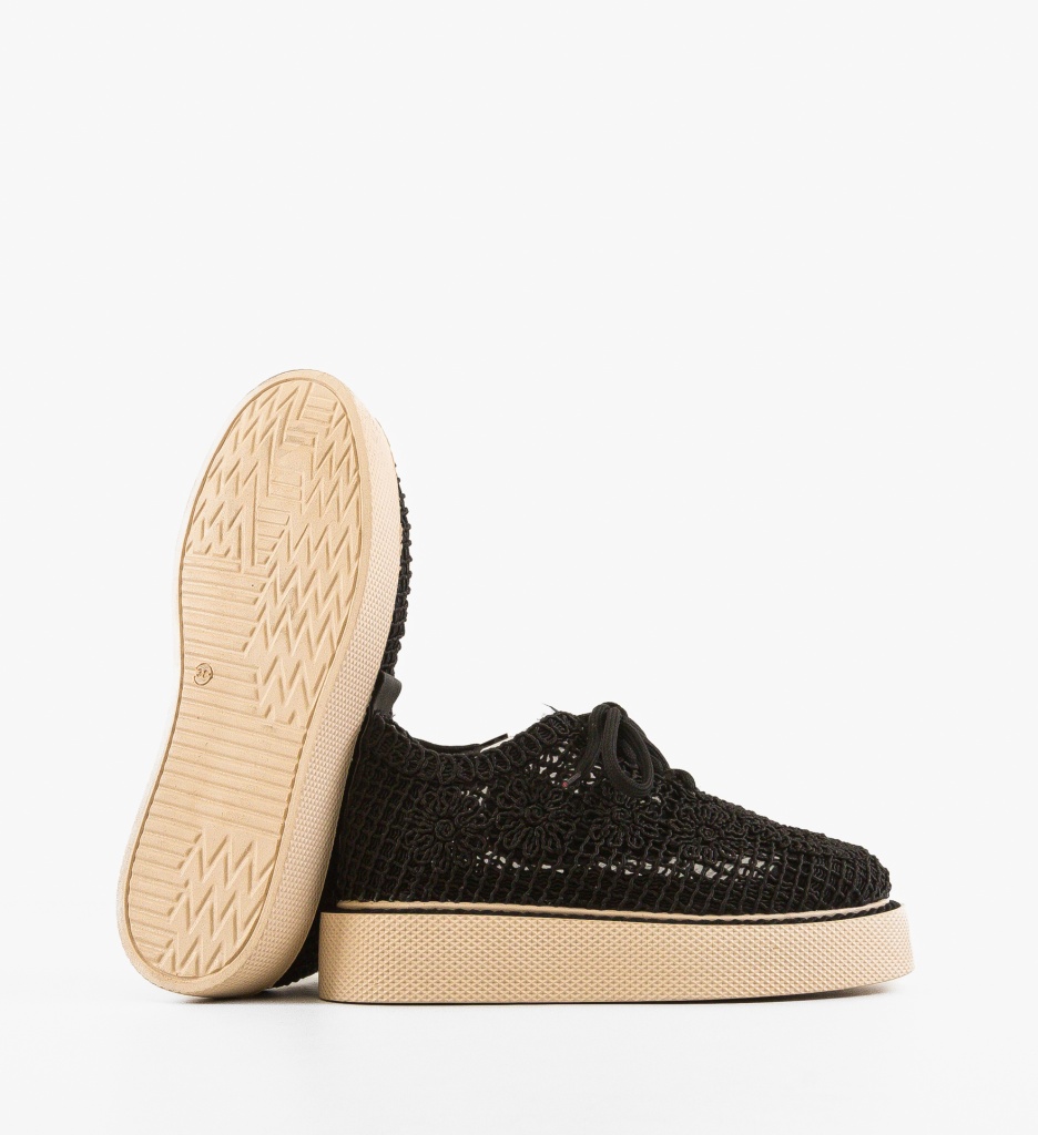Pantofi Casual Ystory Negri - Confort Zilnic - imagine 3
