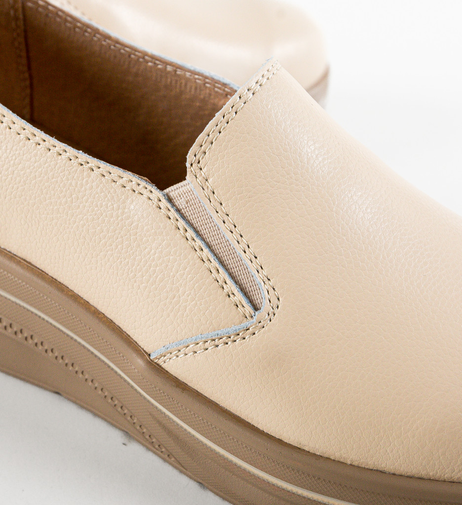 Pantofi Casual Alpino Bej 2 - Confort și Stil - imagine 6
