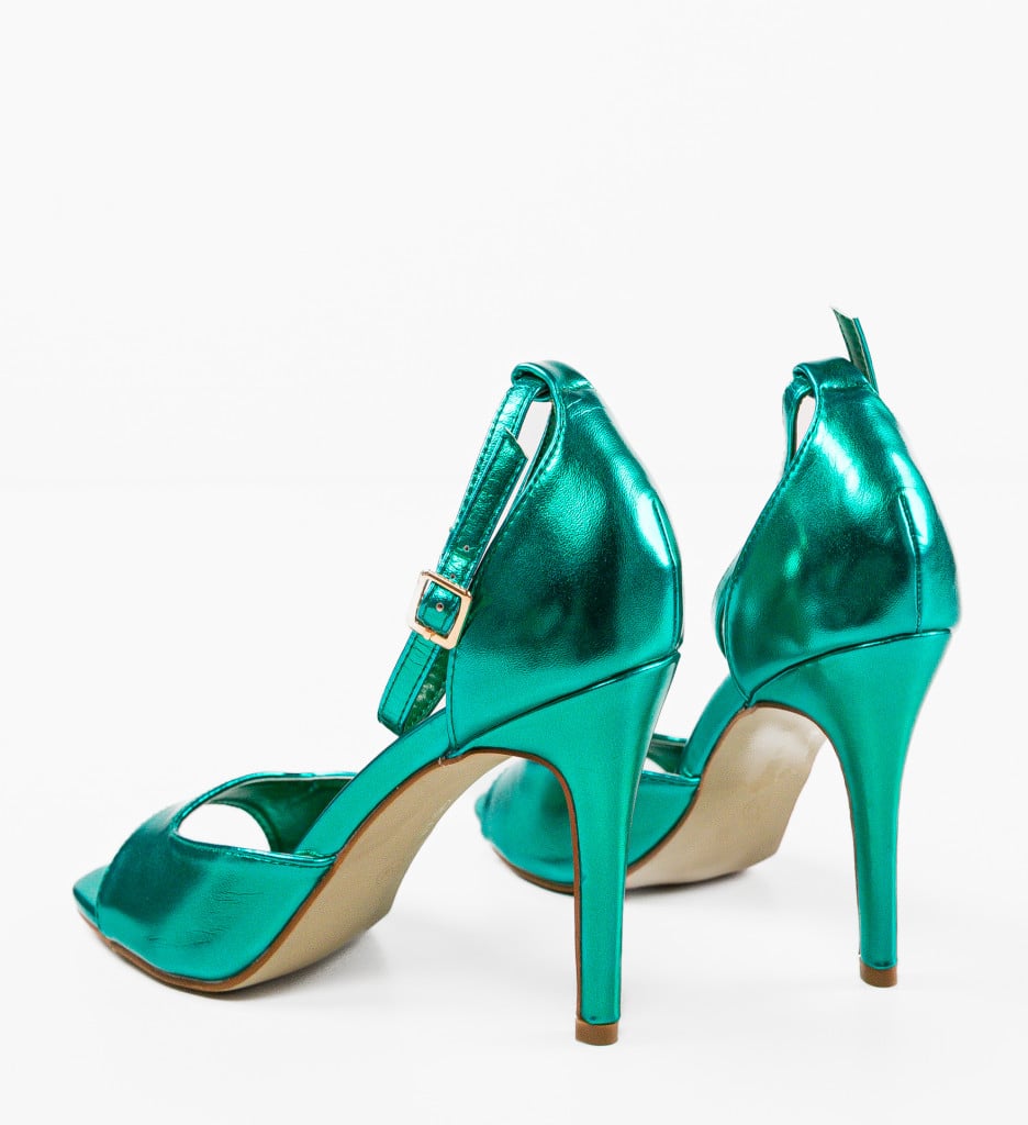 Sandale Schuchard Verzi cu Toc Elegante - imagine 11