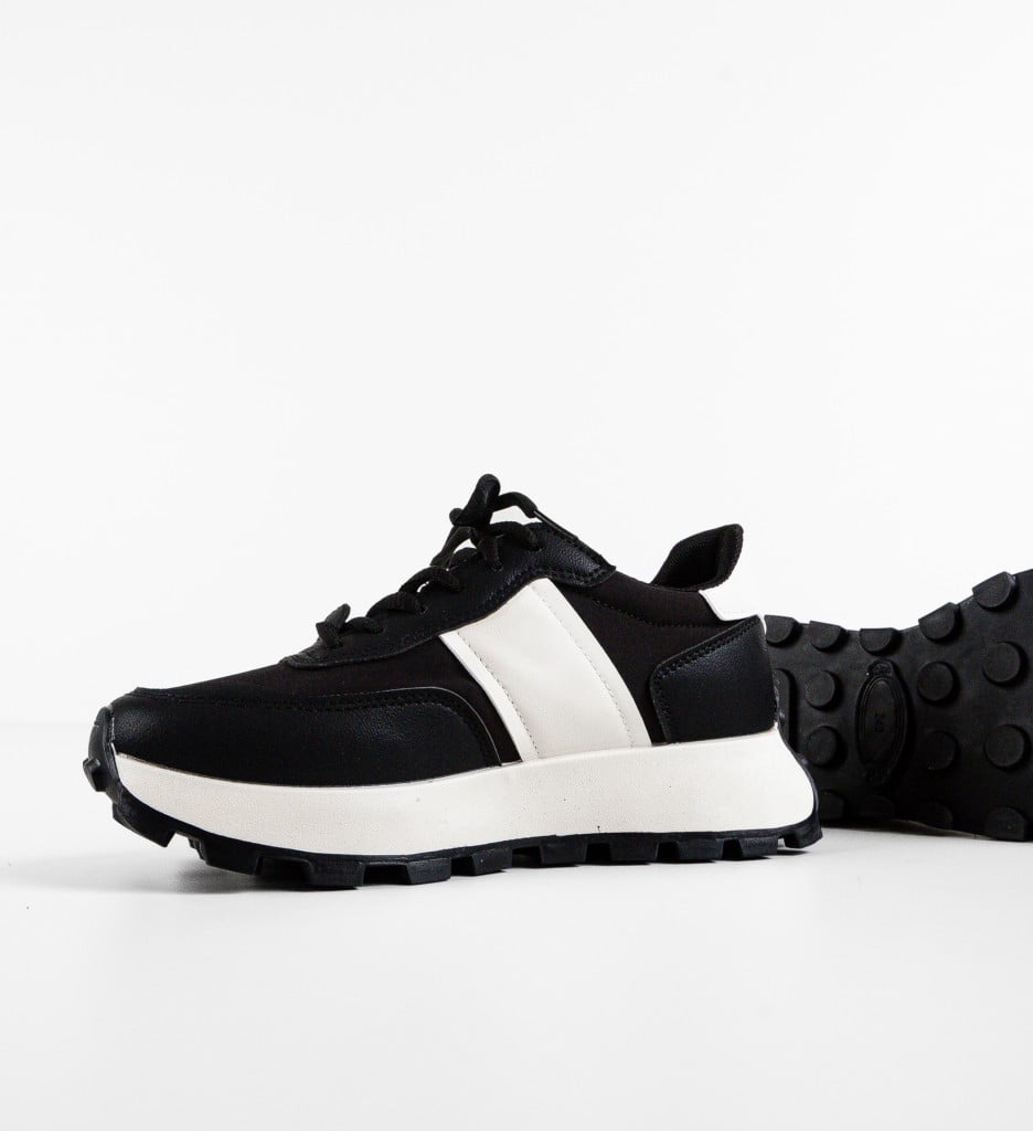 Sneakers Dama Feytong Negri | Confort și Stil - imagine 8
