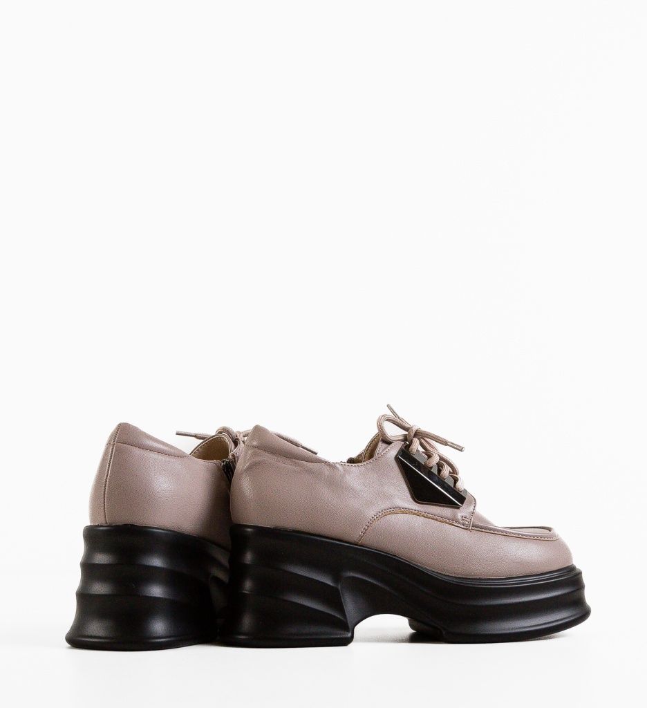 Pantofi Casual Dama Barteon Gri | Confort Zilnic - imagine 6