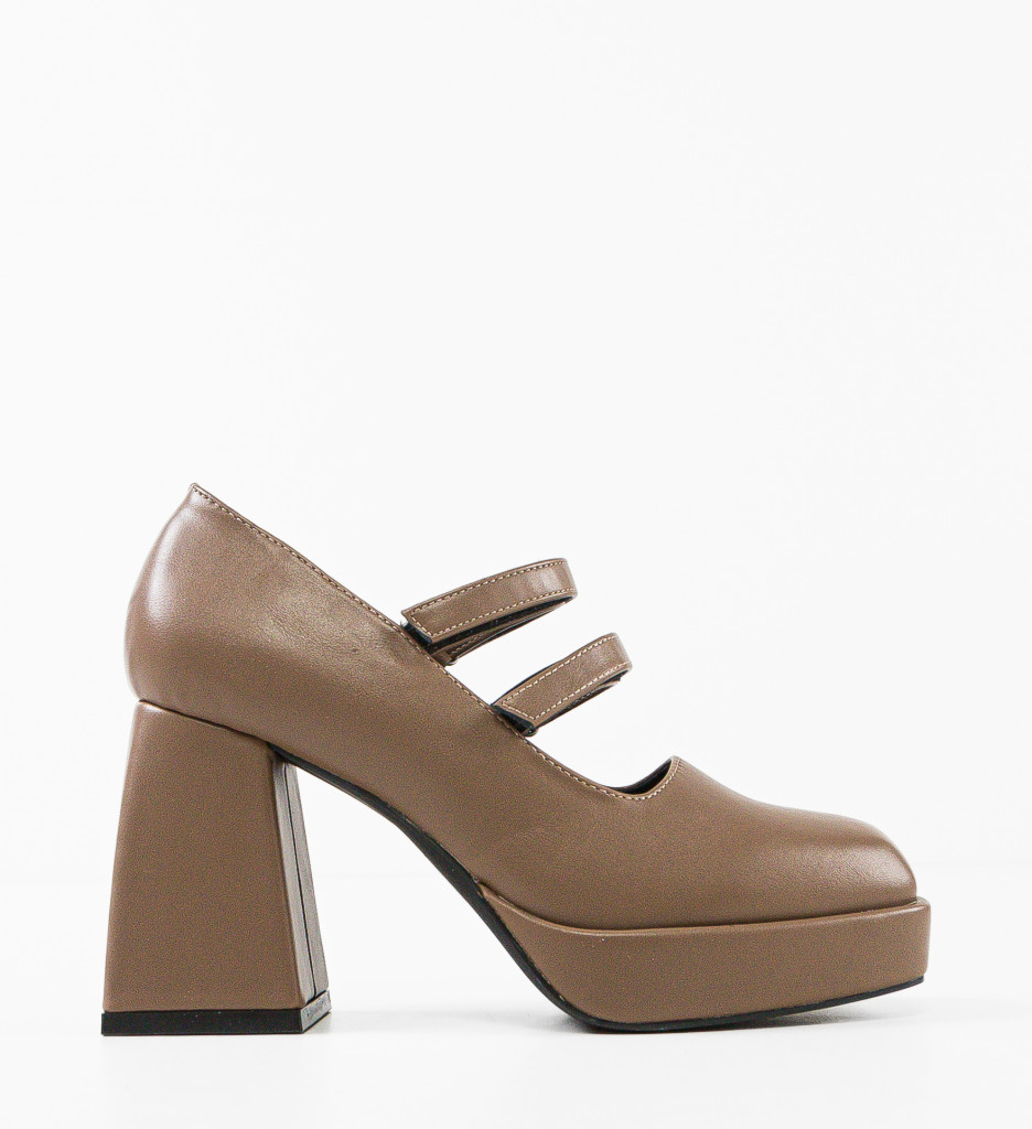 Pantofi Freyja Khaki - Eleganță și Stil - imagine 6