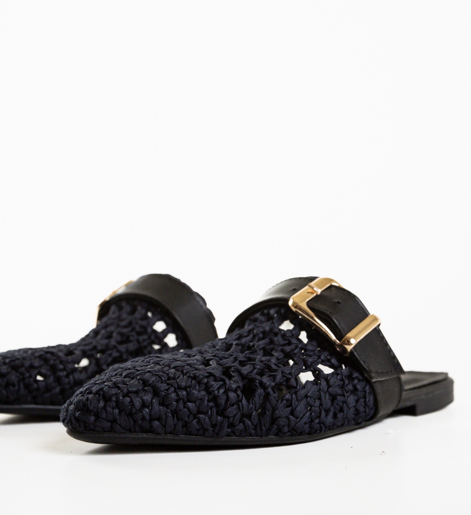 Papuci Beachy Bleumarin - Confort Vară - imagine 6