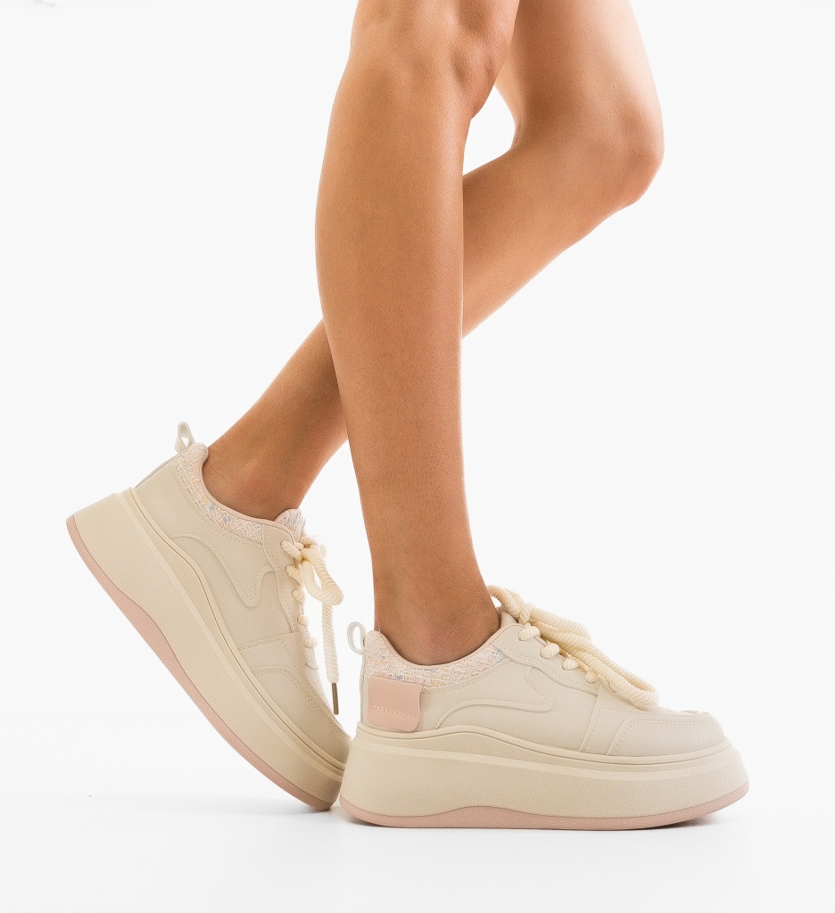 Sneakers Dama Taylor Roz - Confort și Stil