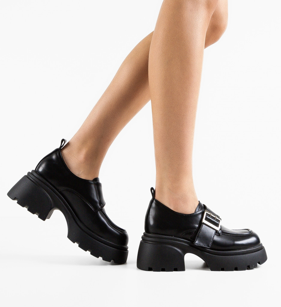 Pantofi Casual Dama Negri - Confort și Stil - imagine 2