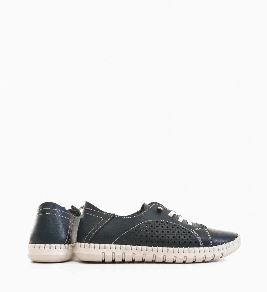 Pantofi Casual Rahima Bleumarin | Confort Zi de Zi - imagine 5