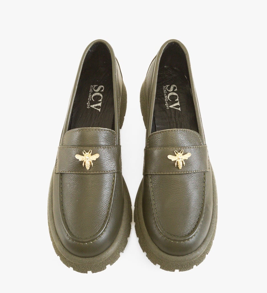 Pantofi Casual Dama Fosere Verzi Confortabili