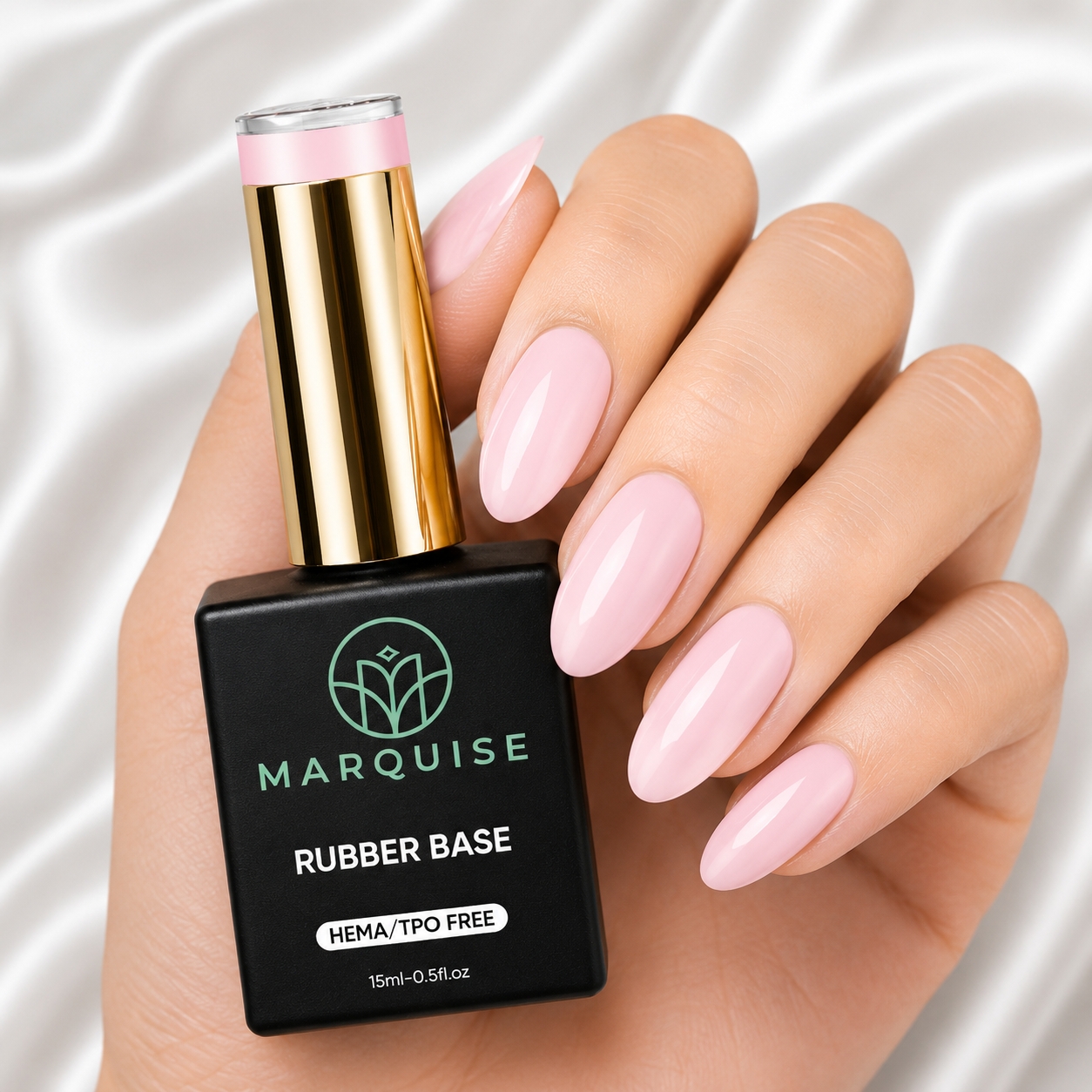 Rubber Base HEMA Free Marquise Picadili 15ml - imagine 2