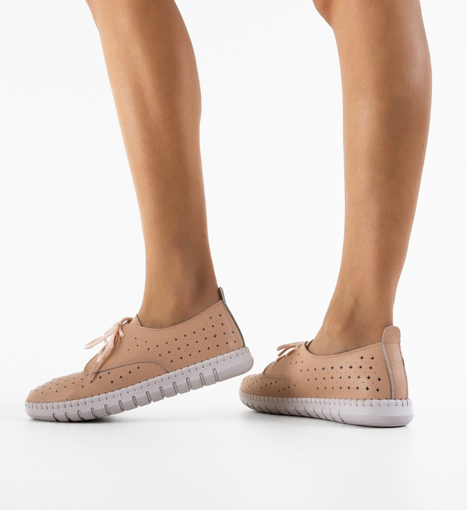 Pantofi Casual Hilio Roz 2 - Confort și Stil Zilnic