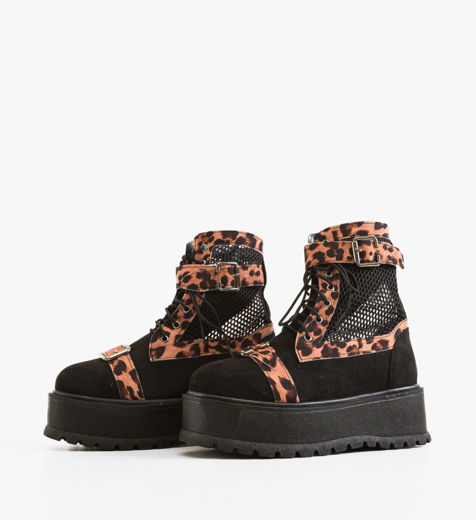 Ghete Dama Kenera Print | Stil & Confort - imagine 5