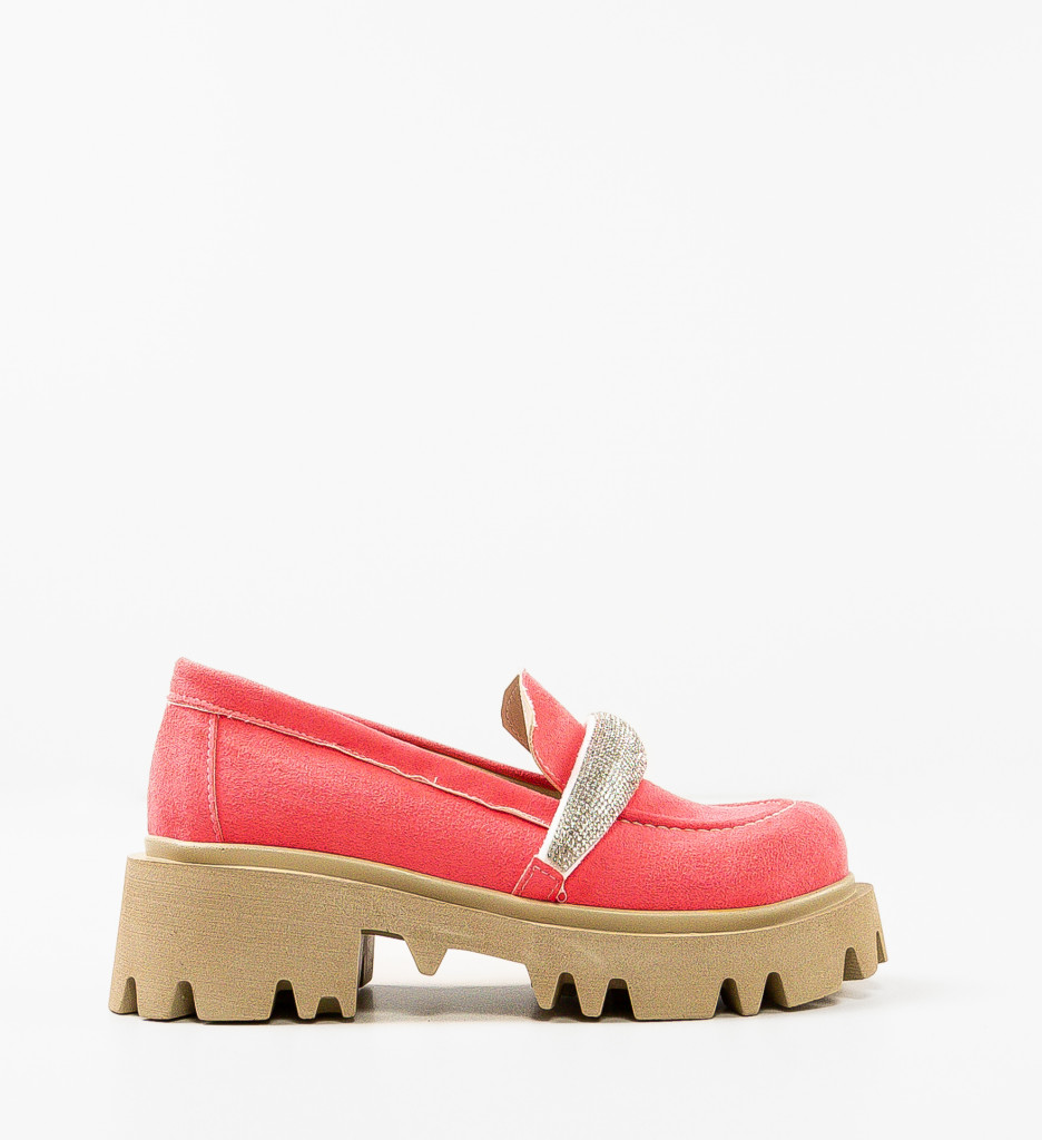 Pantofi Casual Spikez Roz - Stil și Confort - imagine 4