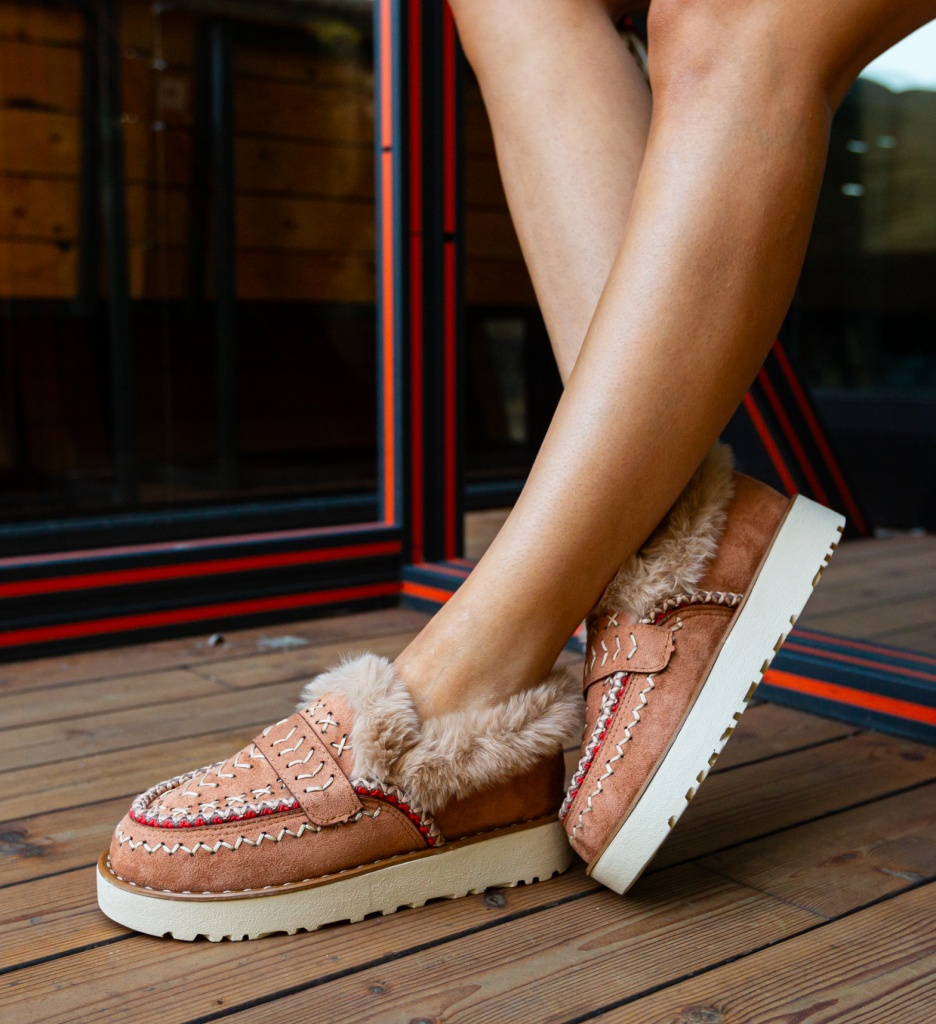 Pantofi Chunky Camel | Stil și Confort Zilnic - imagine 3