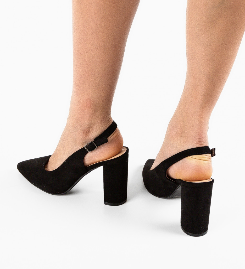Pantofi Dama Emre Eleganți cu Toc - imagine 3